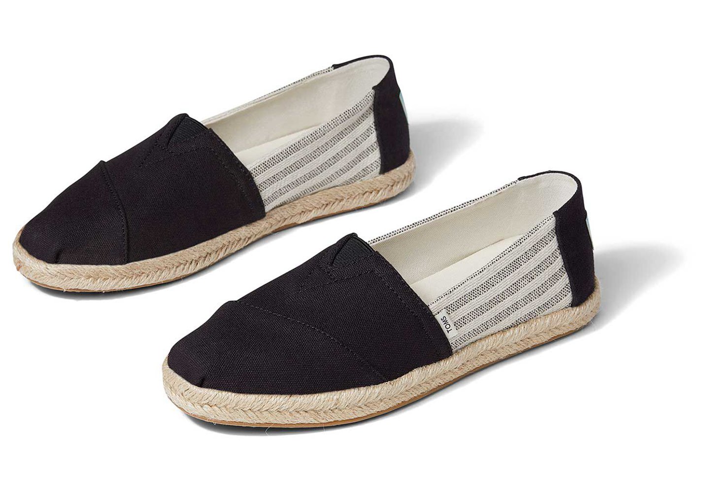 Toms Alpargata Rope Espadrille Black - Womens - 03624-BOVS